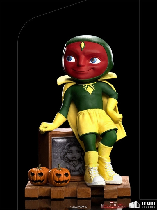 IronStudios - MiniCo : Marvel Wandavision - Vision - Halloween i gruppen SPORT, FRITID & HOBBY / Roliga prylar / Samlarobjekt hos TP E-commerce Nordic AB (D20317)