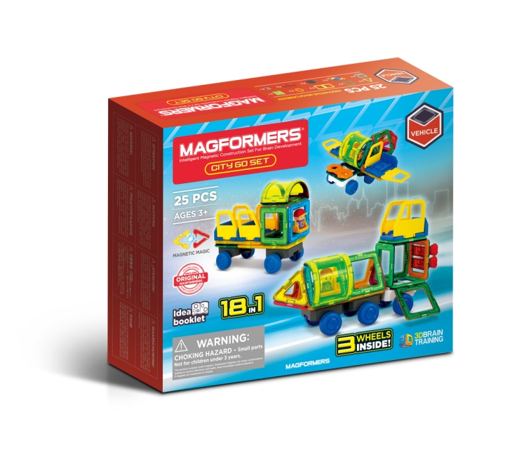 Magformers City Go Set 25 delar (20-707025) i gruppen LEKSAKER, BARN- & BABYPRODUKTER / Leksaker / Lekset hos TP E-commerce Nordic AB (D20322)