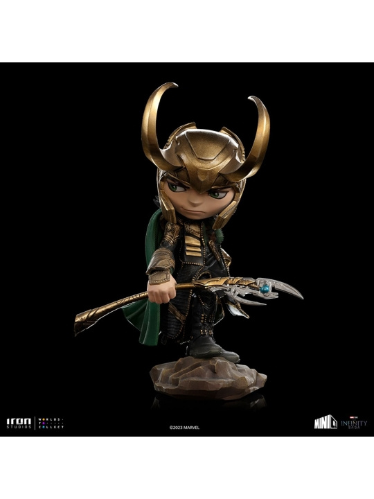 IronStudios - MiniCo Marvel Avengers Infinity Saga Loki i gruppen SPORT, FRITID & HOBBY / Roliga prylar / Samlarobjekt hos TP E-commerce Nordic AB (D20327)