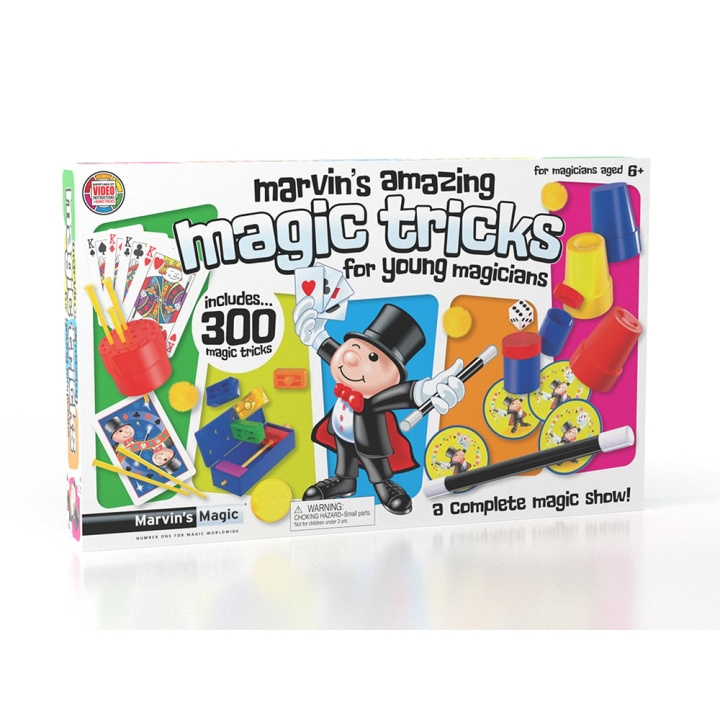 Marvin\'s Magic Marvins Magic - Simply Magic - Marvins Magic 300 Tricks - (MME0130) i gruppen LEKSAKER, BARN- & BABYPRODUKTER / Leksaker / Lekset hos TP E-commerce Nordic AB (D20331)