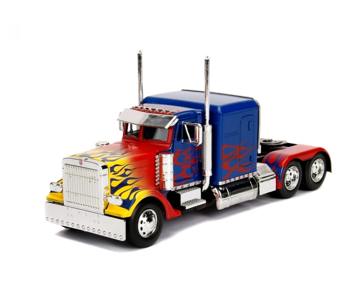 Jada Transformers - T1 Optimus Prime 1:24 (253115004) i gruppen SPORT, FRITID & HOBBY / Hobby / Plastmodeller / Bilar hos TP E-commerce Nordic AB (D20338)