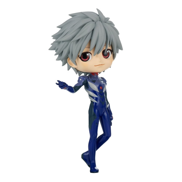 Evangelion: New Theatrical Edition - Q posket Kaworu Nagisa Plugsuit Style (ver.A) Figur i gruppen SPORT, FRITID & HOBBY / Roliga prylar / Samlarobjekt hos TP E-commerce Nordic AB (D20350)
