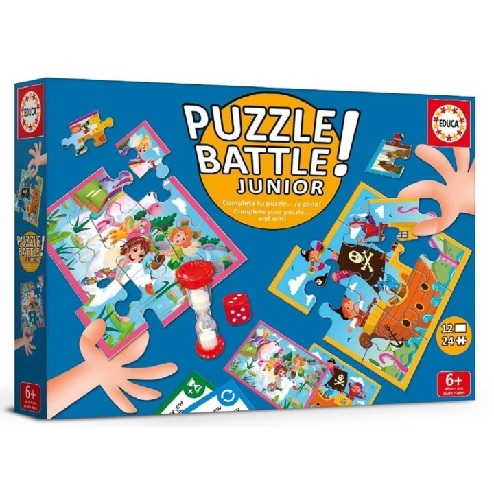 Educa Pussel Battle Junior Djur - (80-20116) i gruppen LEKSAKER, BARN- & BABYPRODUKTER / Leksaker / Barnpussel hos TP E-commerce Nordic AB (D20360)