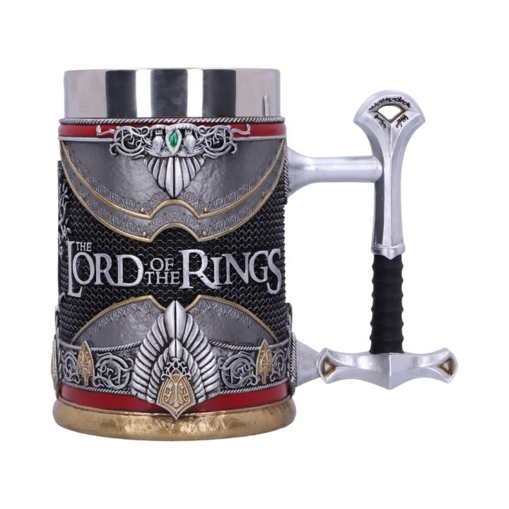 Lord of the Rings Aragorn Tankard 15,5 cm i gruppen SPORT, FRITID & HOBBY / Roliga prylar / Samlarobjekt hos TP E-commerce Nordic AB (D20362)