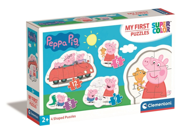 Clementoni Mitt första pussel 3-6-9-12 bitar - Peppa Pig (20829) i gruppen LEKSAKER, BARN- & BABYPRODUKTER / Leksaker / Barnpussel hos TP E-commerce Nordic AB (D20367)