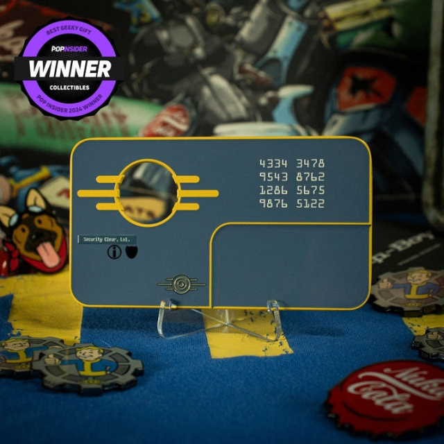 Fanatic Fallout Vault Säkerhetsnyckelkort Replika i gruppen SPORT, FRITID & HOBBY / Roliga prylar / Samlarobjekt hos TP E-commerce Nordic AB (D20369)