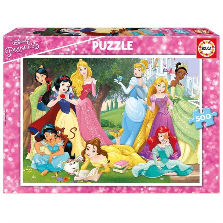 Educa Pussel - 500 bitar - Disney prinsessor (017723) i gruppen LEKSAKER, BARN- & BABYPRODUKTER / Leksaker / Barnpussel hos TP E-commerce Nordic AB (D20374)