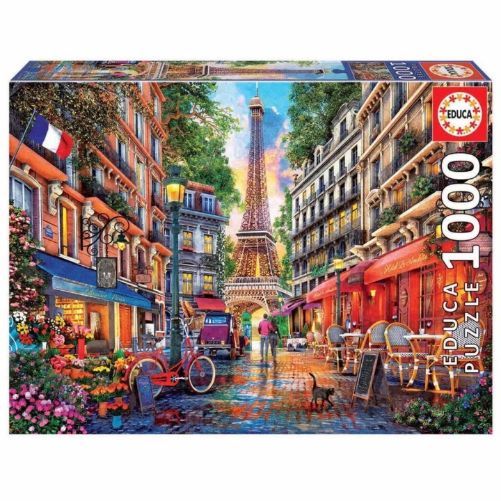 Educa Pussel - 1000 Paris - Dominic Davision (80-19019) i gruppen SPORT, FRITID & HOBBY / Hobby / Pussel hos TP E-commerce Nordic AB (D20376)