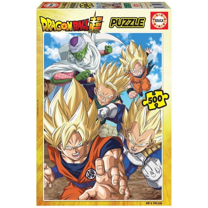 Educa Pussel - 500 bitar - Dragon Ball Super (80-18216) i gruppen LEKSAKER, BARN- & BABYPRODUKTER / Leksaker / Barnpussel hos TP E-commerce Nordic AB (D20377)