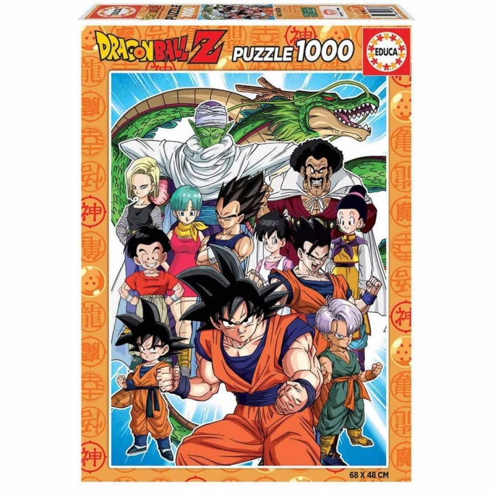 Educa Pussel - 1000 bitar - Dragon Ball (80-18496) i gruppen SPORT, FRITID & HOBBY / Hobby / Pussel hos TP E-commerce Nordic AB (D20383)