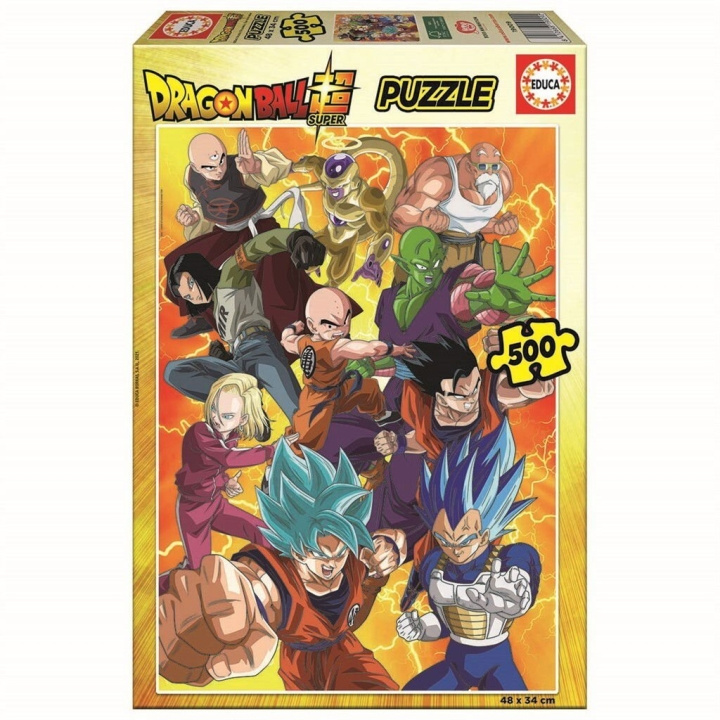 Educa Pussel - 500 bitar - Dragon Ball Super (80-19009) i gruppen LEKSAKER, BARN- & BABYPRODUKTER / Leksaker / Barnpussel hos TP E-commerce Nordic AB (D20384)