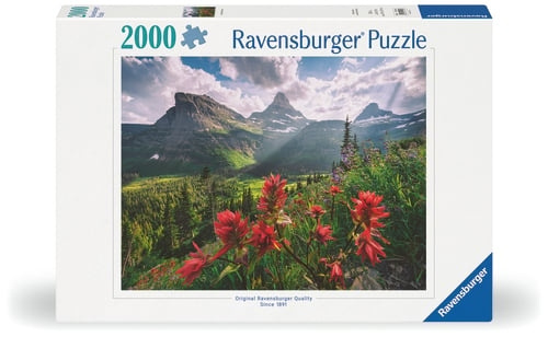 Ravensburger Pristine Mountains - 2000p (12001415) i gruppen SPORT, FRITID & HOBBY / Hobby / Pussel hos TP E-commerce Nordic AB (D20402)