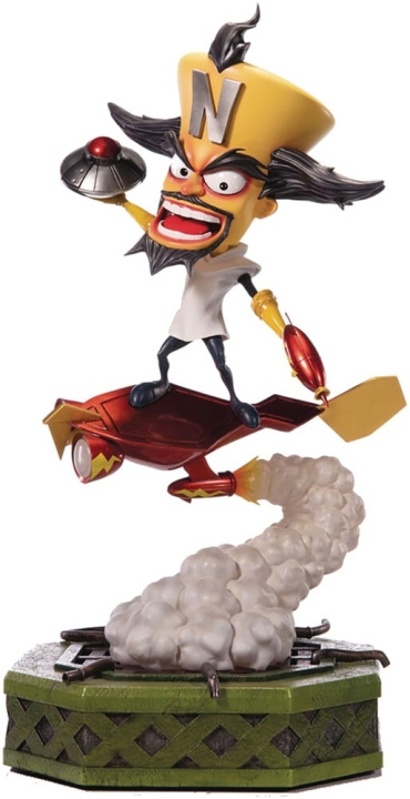 First4Figures - Crash Bandicoot (Dr. Neo Cortex) RESIN Staty /Figur i gruppen SPORT, FRITID & HOBBY / Roliga prylar / Samlarobjekt hos TP E-commerce Nordic AB (D20409)