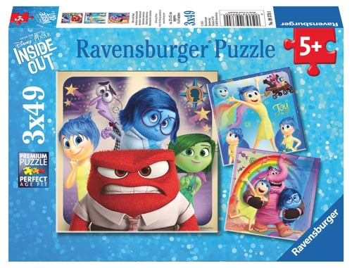 Ravensburger Emotionella äventyr 3x49p - (10109370) i gruppen LEKSAKER, BARN- & BABYPRODUKTER / Leksaker / Barnpussel hos TP E-commerce Nordic AB (D20410)