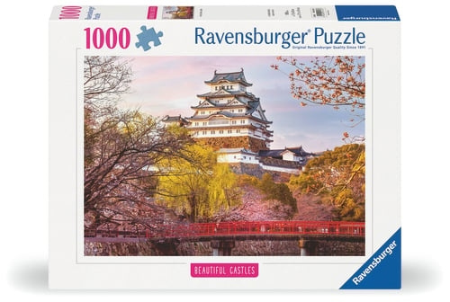 Ravensburger Himeji slott Japan - 1000p (12001316) i gruppen SPORT, FRITID & HOBBY / Hobby / Pussel hos TP E-commerce Nordic AB (D20414)