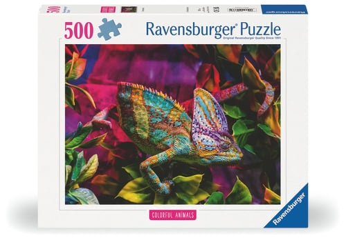 Ravensburger Kameleont - 500 p (12001333) i gruppen SPORT, FRITID & HOBBY / Hobby / Pussel hos TP E-commerce Nordic AB (D20417)