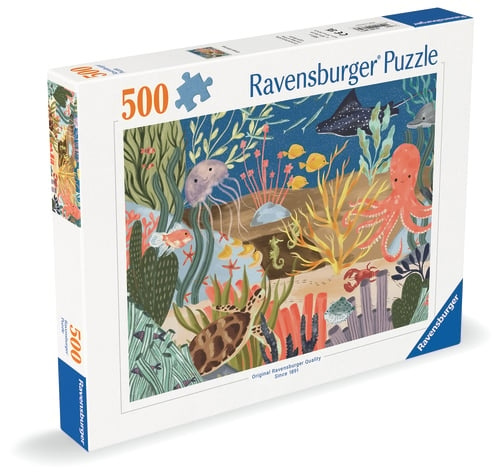 Ravensburger Ocean Whimsie - 500p (12001385) i gruppen SPORT, FRITID & HOBBY / Hobby / Pussel hos TP E-commerce Nordic AB (D20427)