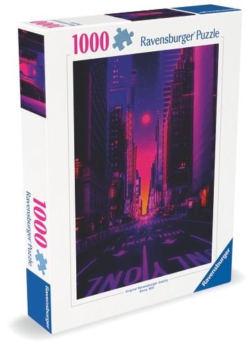 Ravensburger New York i neon - 1000 p (12001436) i gruppen SPORT, FRITID & HOBBY / Hobby / Pussel hos TP E-commerce Nordic AB (D20434)
