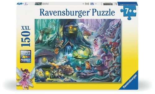 Ravensburger Magisk skog - 150 p (12004051) i gruppen SPORT, FRITID & HOBBY / Hobby / Pussel hos TP E-commerce Nordic AB (D20449)