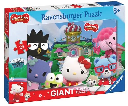 Ravensburger Hello Kitty jättestort golvpussel 24p - (12004076) i gruppen LEKSAKER, BARN- & BABYPRODUKTER / Leksaker / Barnpussel hos TP E-commerce Nordic AB (D20451)
