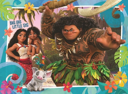 Ravensburger Disney Vaiana 2 100p - (12004101) i gruppen LEKSAKER, BARN- & BABYPRODUKTER / Leksaker / Barnpussel hos TP E-commerce Nordic AB (D20452)