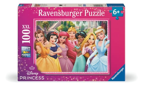 Ravensburger Disney Princess 100p XXL - (12004116) i gruppen LEKSAKER, BARN- & BABYPRODUKTER / Leksaker / Barnpussel hos TP E-commerce Nordic AB (D20458)