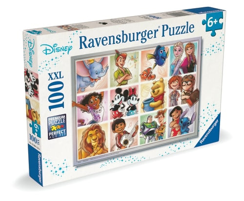 Ravensburger Disney Multicharacter 100p XXL - (12004118) i gruppen LEKSAKER, BARN- & BABYPRODUKTER / Leksaker / Barnpussel hos TP E-commerce Nordic AB (D20460)