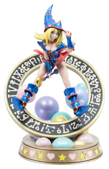 First4Figures Yu-Gi-Oh! Dark Magician Girl (Vibrant Edition) PVC /Figures i gruppen SPORT, FRITID & HOBBY / Roliga prylar / Samlarobjekt hos TP E-commerce Nordic AB (D20469)