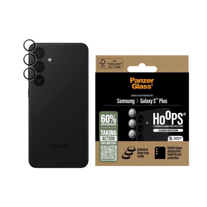 Panzer Glass - Hoops Lins P Galaxy S25 Plus, transparent i gruppen SMARTPHONE & SURFPLATTOR / Mobilskydd / Samsung hos TP E-commerce Nordic AB (D20494)