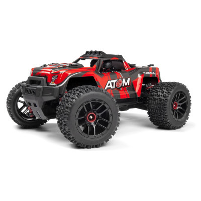 Maverick RC Atom AT1 1/18 4WD Elektrisk lastbil - Röd i gruppen LEKSAKER, BARN- & BABYPRODUKTER / Radiostyrt / Bilbanor / Bilar hos TP E-commerce Nordic AB (D20509)