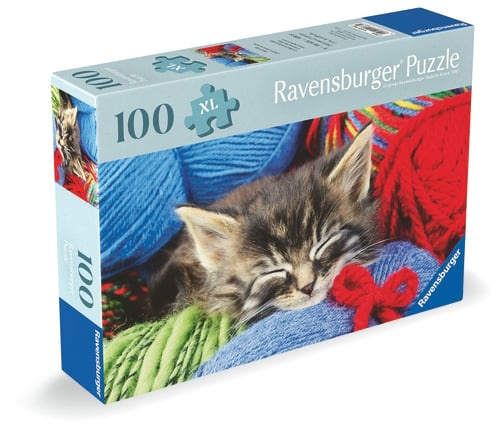 Ravensburger Ullkatt - (12001363) i gruppen SPORT, FRITID & HOBBY / Hobby / Pussel hos TP E-commerce Nordic AB (D20510)