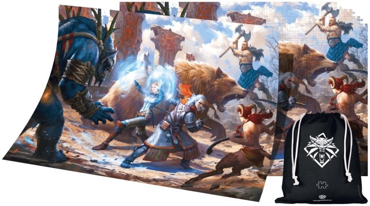 Good Loot The Witcher Puxxle Geralt & Triss i gruppen LEKSAKER, BARN- & BABYPRODUKTER / Leksaker / Barnpussel hos TP E-commerce Nordic AB (D20518)