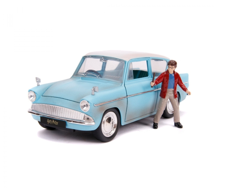 Jada Harry Potter - 1959 Ford Anglia 1:24 (253185002) i gruppen SPORT, FRITID & HOBBY / Hobby / Plastmodeller / Bilar hos TP E-commerce Nordic AB (D20526)