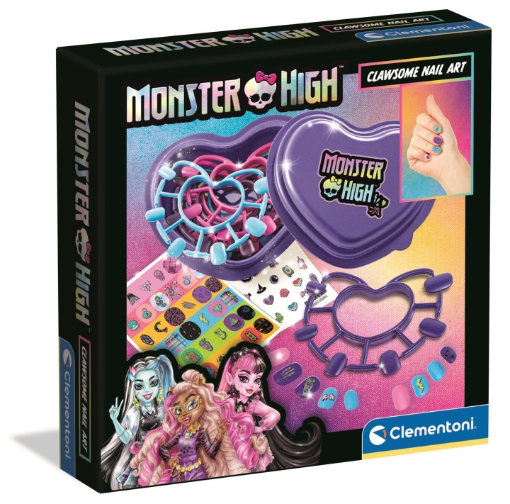 Clementoni Monster High Clawsome nagelkonst - (I-18799) i gruppen LEKSAKER, BARN- & BABYPRODUKTER / Leksaker / Lekset hos TP E-commerce Nordic AB (D20528)