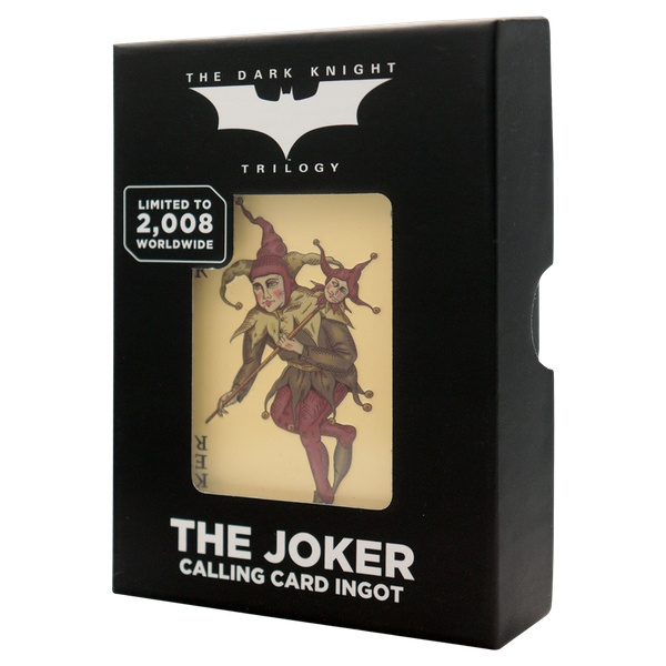 Fanatik Batman Limited Edition Joker Ingot i gruppen SPORT, FRITID & HOBBY / Roliga prylar / Samlarobjekt hos TP E-commerce Nordic AB (D20540)