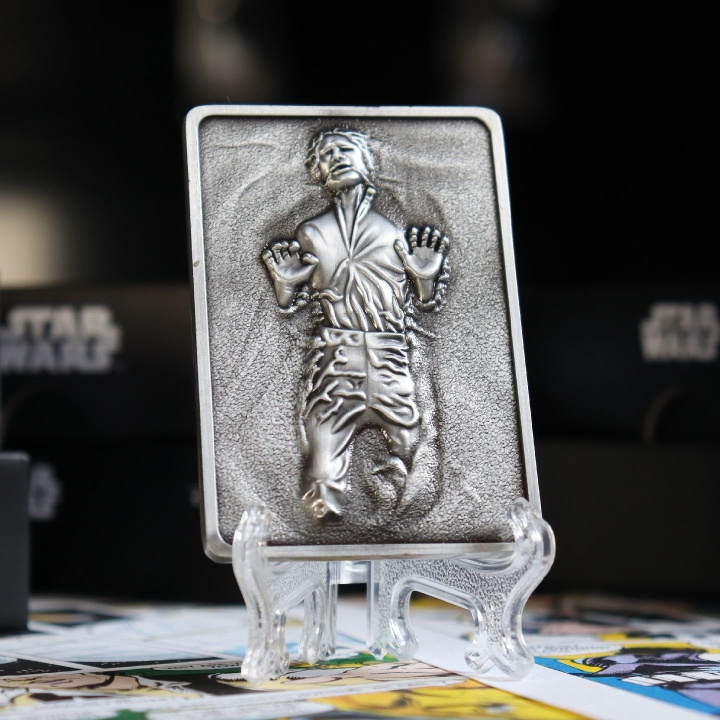 Fanatik Star Wars begränsad utgåva Han Solo i karbonit Ingot i gruppen SPORT, FRITID & HOBBY / Roliga prylar / Samlarobjekt hos TP E-commerce Nordic AB (D20541)