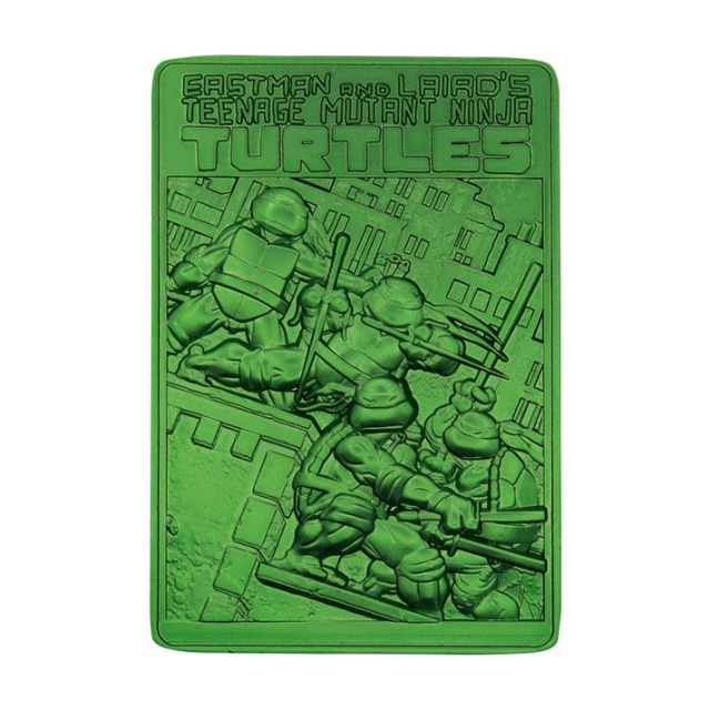 Fanatik Teenage Mutant Ninja Turtles Limited Edition 40-årsjubileum Grön Ingot i gruppen SPORT, FRITID & HOBBY / Roliga prylar / Samlarobjekt hos TP E-commerce Nordic AB (D20543)