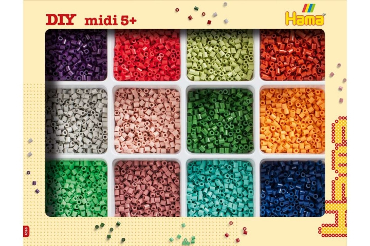 Hama Midi Pärlor och förvaring, Ny 2025 - (382096) i gruppen SPORT, FRITID & HOBBY / Hobby / Pärlor hos TP E-commerce Nordic AB (D20549)