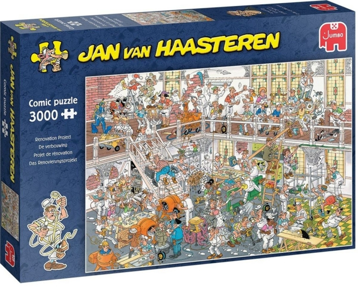 Jan van Haasteren Renoveringsprojekt (3000 bitar) (1110100524) i gruppen SPORT, FRITID & HOBBY / Hobby / Pussel hos TP E-commerce Nordic AB (D20556)