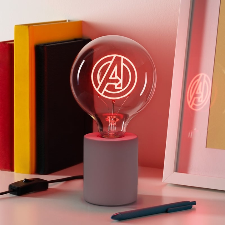 Paladone Marvel Avengers - Led Neonlampa i gruppen LEKSAKER, BARN- & BABYPRODUKTER / Barnrum / Barnlampor / Bordslampor hos TP E-commerce Nordic AB (D20590)