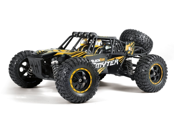 Blackzon Smyter DB 1/12 4WD elektrisk Desert Buggy - gul (540227) i gruppen LEKSAKER, BARN- & BABYPRODUKTER / Radiostyrt / Radiostyrda bilar hos TP E-commerce Nordic AB (D20604)