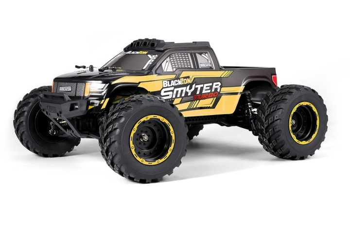 Blackzon Smyter MT Turbo 1/12 4WD 3S Brushless - Gul (540253) i gruppen LEKSAKER, BARN- & BABYPRODUKTER / Radiostyrt / Radiostyrda bilar hos TP E-commerce Nordic AB (D20607)