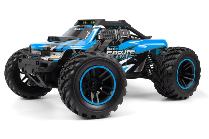Blackzon Spryte MT 1/20 4WD elektrisk monstertruck - blå (540301) i gruppen LEKSAKER, BARN- & BABYPRODUKTER / Radiostyrt / Radiostyrda bilar hos TP E-commerce Nordic AB (D20613)