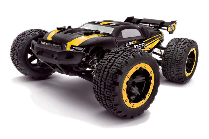 Blackzon Slyder ST 1/16 4WD elektrisk Stadium Truck - gul (540117) i gruppen LEKSAKER, BARN- & BABYPRODUKTER / Radiostyrt / Radiostyrda bilar hos TP E-commerce Nordic AB (D20622)