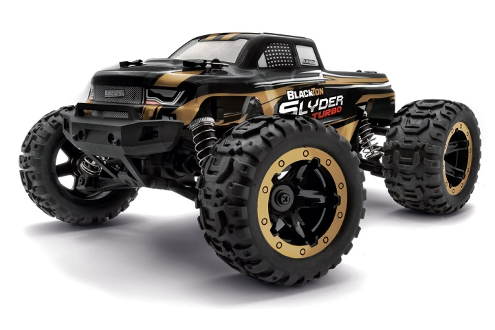 Blackzon Slyder MT Turbo 1/16 4WD 2S Brushless - Guld (540212) i gruppen LEKSAKER, BARN- & BABYPRODUKTER / Radiostyrt / Bilbanor / Bilar hos TP E-commerce Nordic AB (D20626)