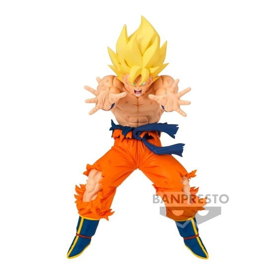 Banpresto DRAGON BALL Z SUPER SAIYAN SON GOKU - (BP89473P) i gruppen SPORT, FRITID & HOBBY / Roliga prylar / Samlarobjekt hos TP E-commerce Nordic AB (D20627)