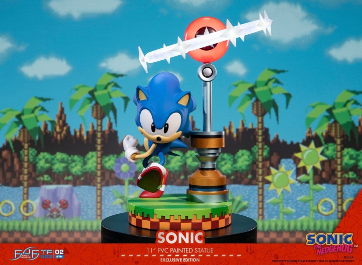First4Figures Sonic The Hedgehog (Sonic) (samlare) PVC /Figurer i gruppen SPORT, FRITID & HOBBY / Roliga prylar / Samlarobjekt hos TP E-commerce Nordic AB (D20662)
