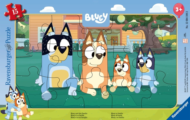 Ravensburger Bluey och hennes familj (12004109) i gruppen LEKSAKER, BARN- & BABYPRODUKTER / Leksaker / Barnpussel hos TP E-commerce Nordic AB (D20665)