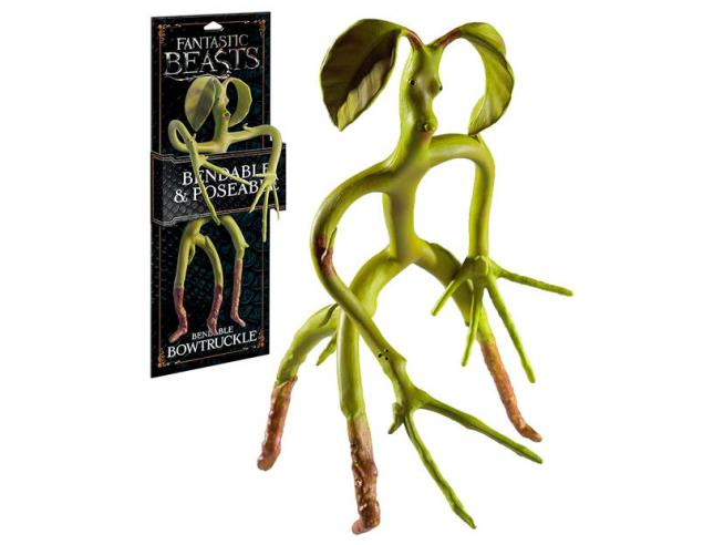 Noble Collection Böjbar Bowtruckle - Fantastiska vidunder i gruppen SPORT, FRITID & HOBBY / Roliga prylar / Samlarobjekt hos TP E-commerce Nordic AB (D20693)