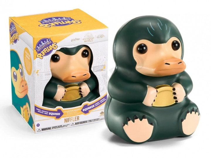 Noble Collection Niffler - Toyllectible Pufflums™ - Fantastiska vidunder i gruppen SPORT, FRITID & HOBBY / Roliga prylar / Samlarobjekt hos TP E-commerce Nordic AB (D20712)